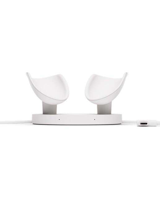 Base de carga compacta Meta para Quest 3/3S - Blanco Blanco-3