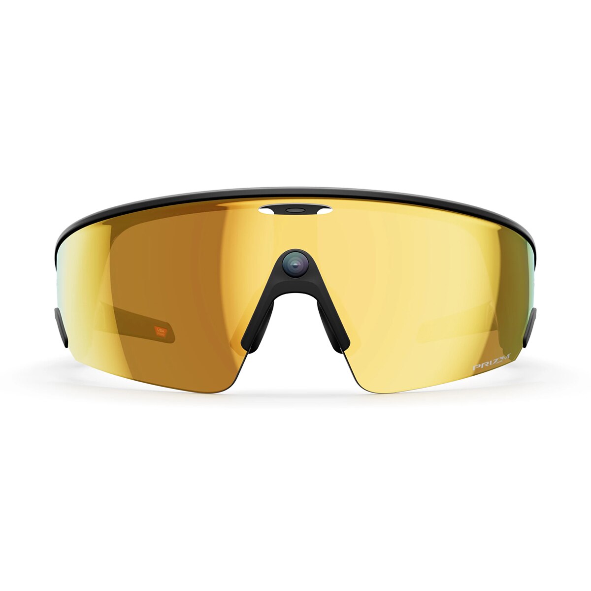 Gafas con IA Oakley Meta Vanguard con Meta AI y compatibilidad de audio, foto y vídeo, Negro Prizm 24K Negro-3