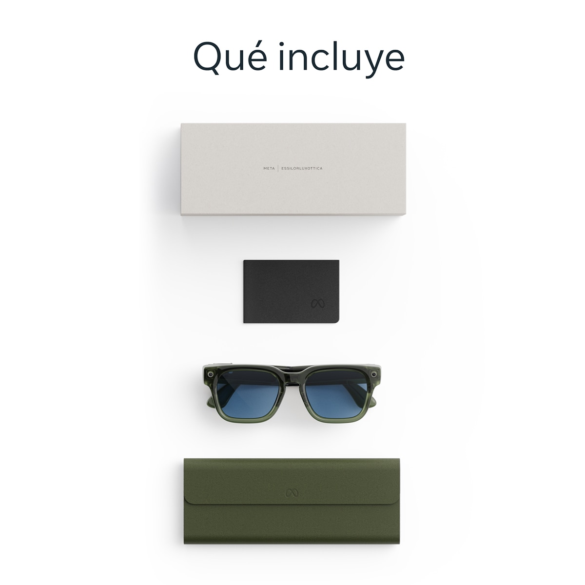 Gafas con IA Meta Fury, Verde racing, Lentes Azul atlántico claro 11