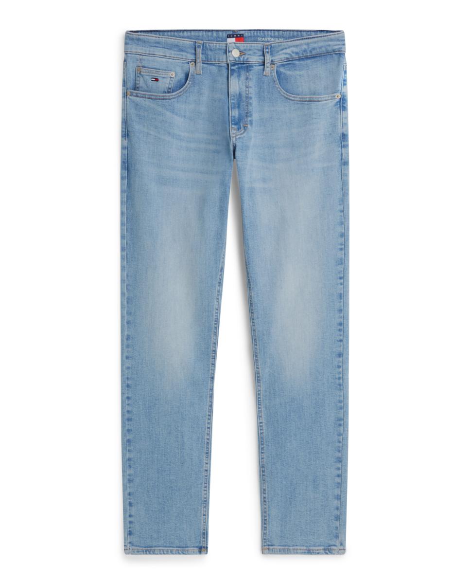 Jeans Scanton de Corte Justo Azul-claro-6