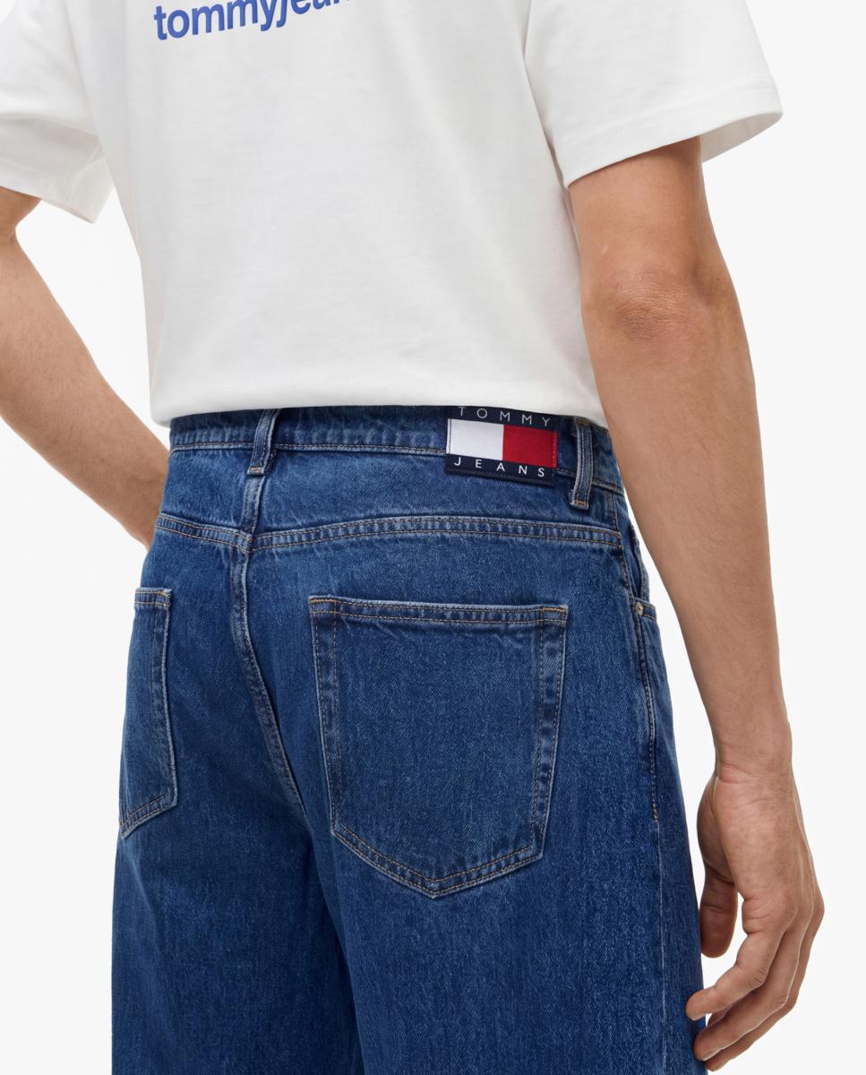 Vaquero relaxed straight de hombre con diseño clásico de cinco bolsillos y cierre con cremallera y botón - Tommy Jeans - Azul Azul-4