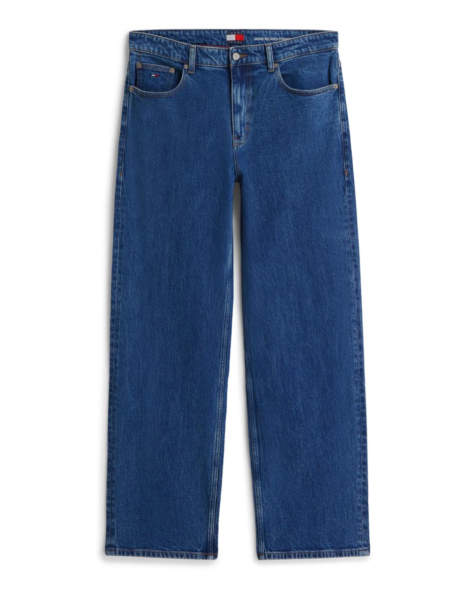 Vaquero relaxed straight de hombre con diseño clásico de cinco bolsillos y cierre con cremallera y botón - Tommy Jeans - Azul Azul-5
