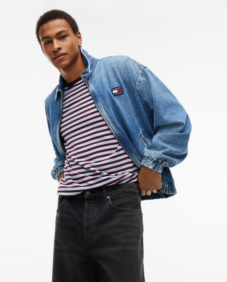 Imagen 4 de Vaquero baggy Theo de Tommy Jeans. - Negro Negro