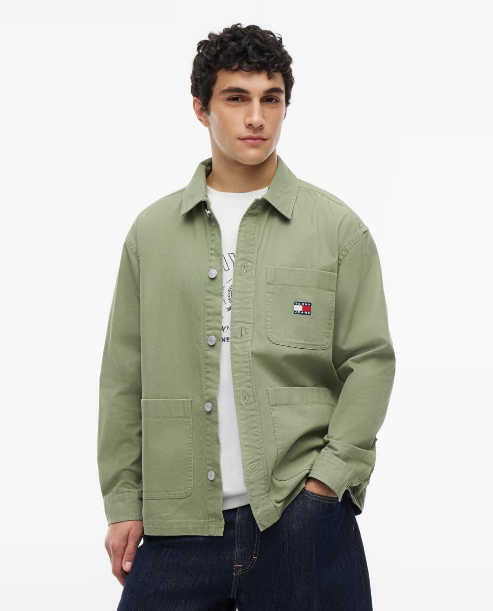 Tommy Jeans - Sobrecamisa de hombre Tommy Jeans.