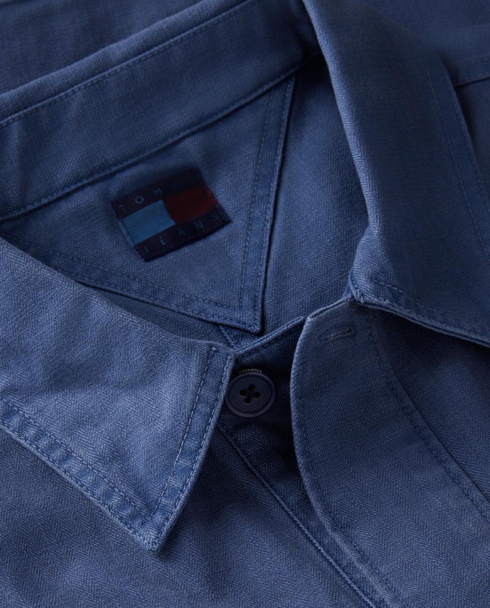 Sobrecamisa TJM Essential Overshirt Azul-5
