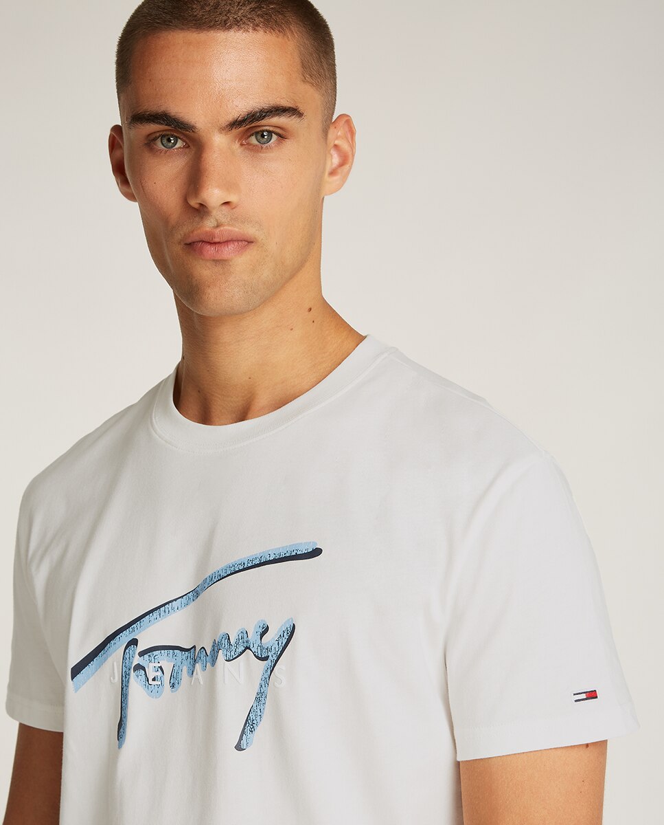 T-shirt Regular Fit com Manga Curta Cru-3