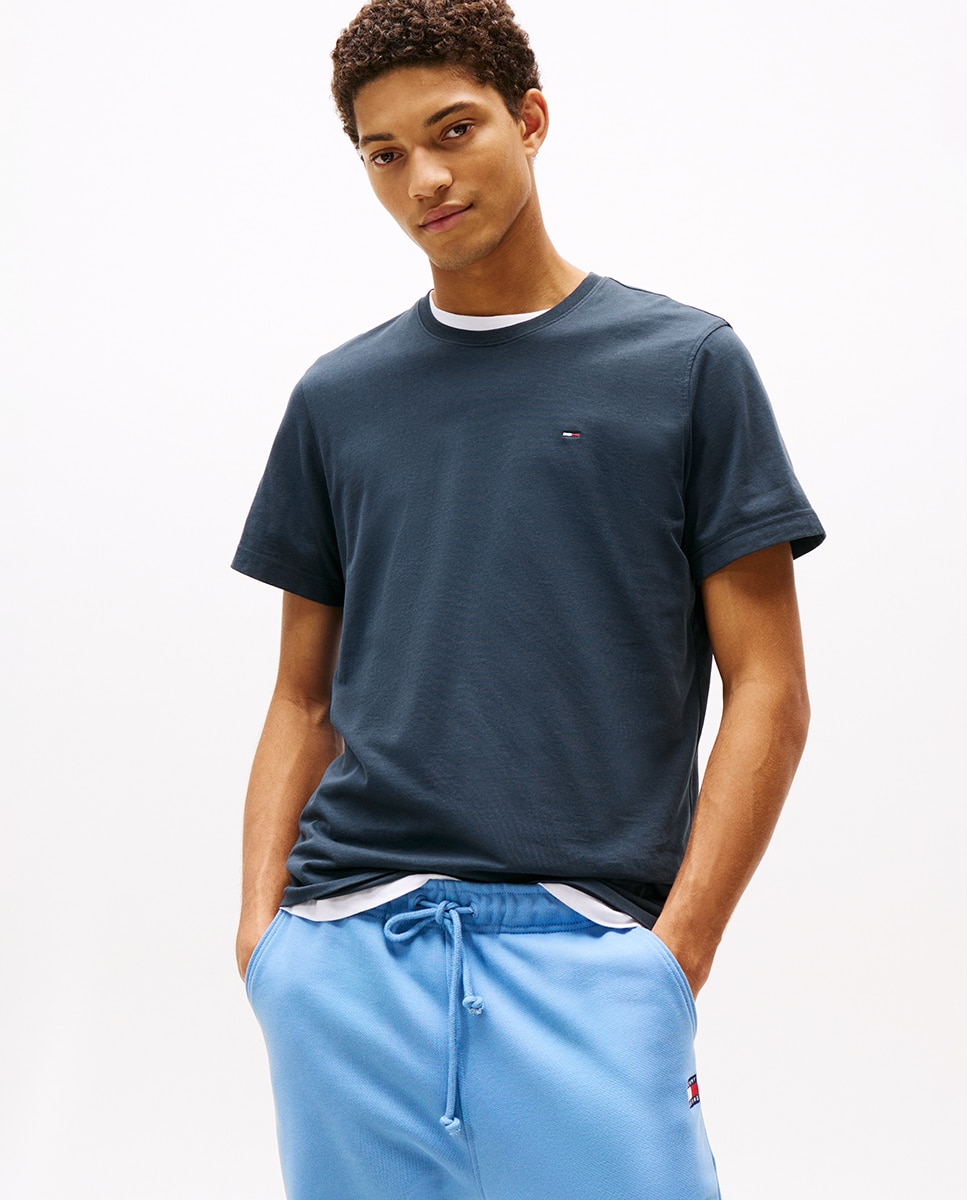 Tommy Jeans - Camiseta de hombre de manga corta y fit extra slim.