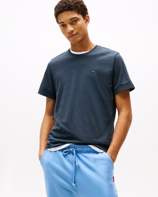 Imagen 0 de Camiseta de hombre de manga corta y fit extra slim