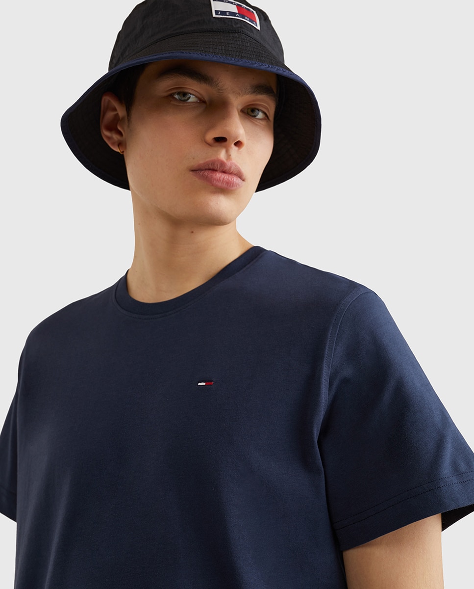 T-shirt de Manga Curta Extra Slim Fit Azul-marinho-6