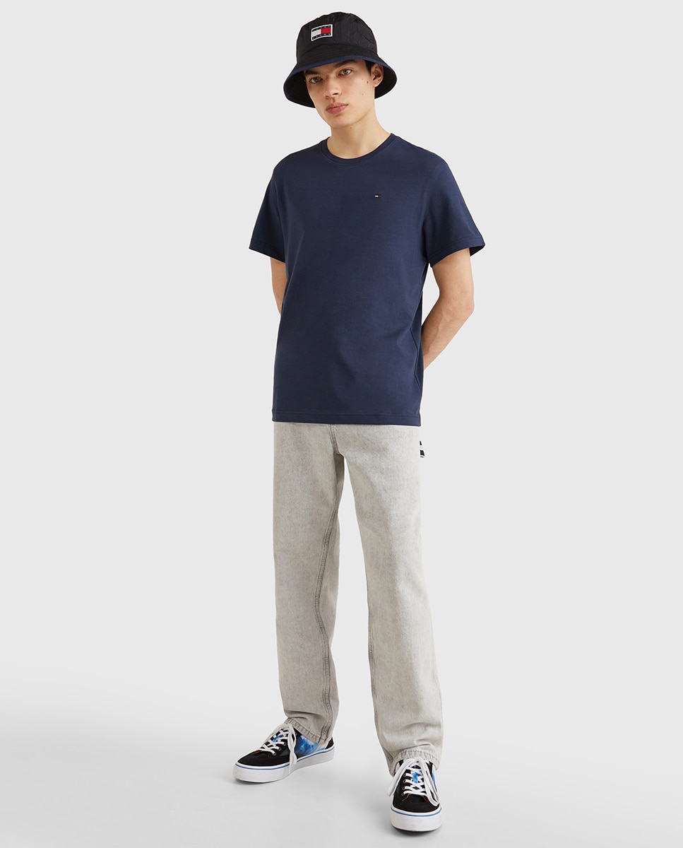 T-shirt de Manga Curta Extra Slim Fit Azul-marinho-11