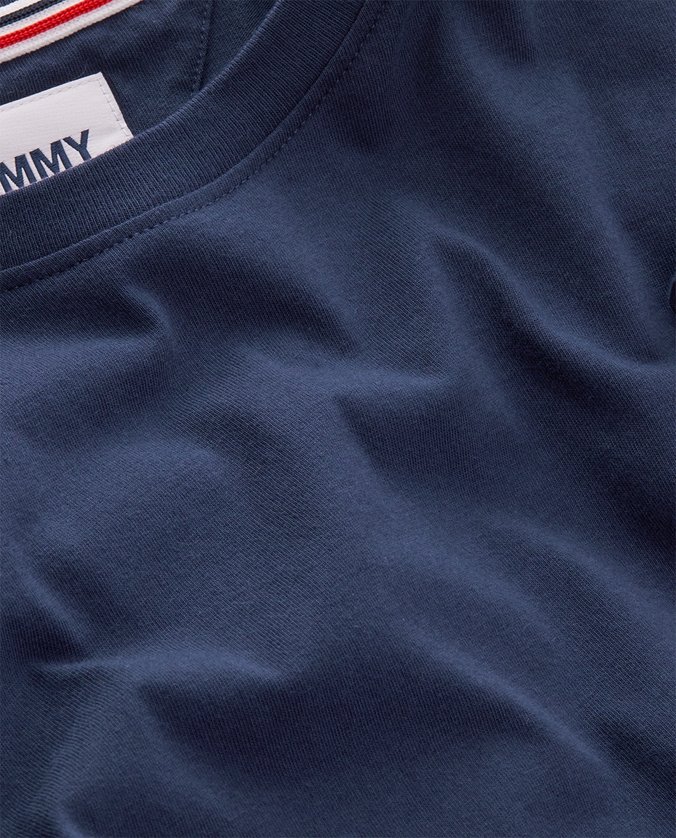 T-shirt de Manga Curta Extra Slim Fit Azul-marinho-10