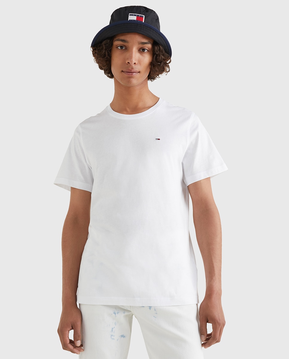 T-shirt de Manga Curta Extra Slim Fit Branco-3