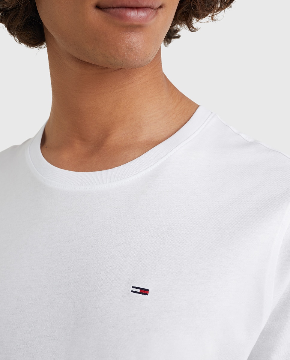 T-shirt de Manga Curta Extra Slim Fit Branco-6