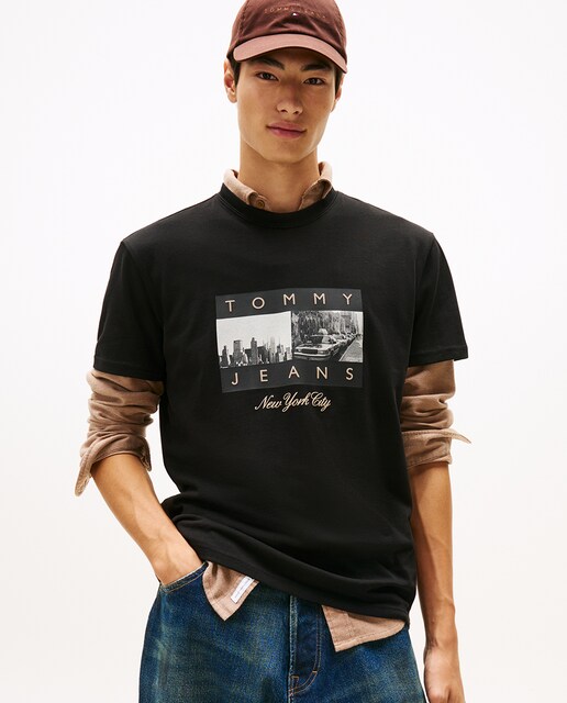 Imagem 0 de T-shirt Regular Fit com Manga Curta