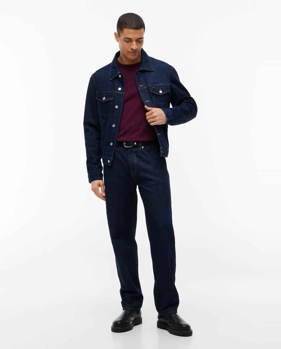T-shirt de Homem TJM Reg Badge Tee Bordeaux-5