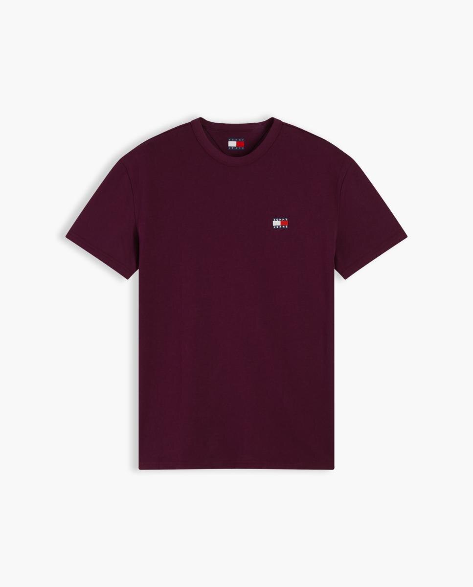 T-shirt de Homem TJM Reg Badge Tee Bordeaux-4