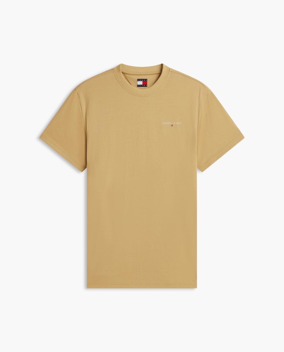 T-shirt de Homem TJM Slim Linear Chest Tee Bege-4