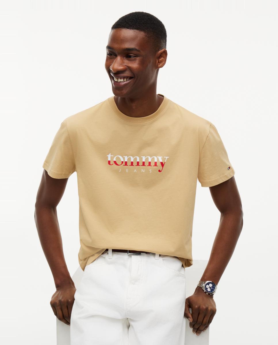 T-shirt de Homem TJM Reg DNA Tee Bege-3