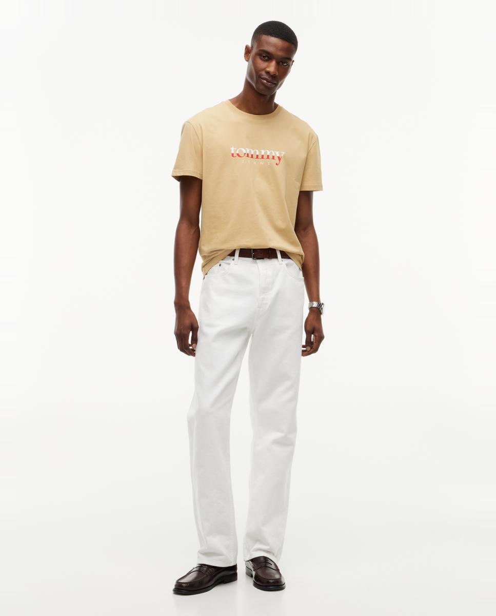 T-shirt de Homem TJM Reg DNA Tee Bege-6