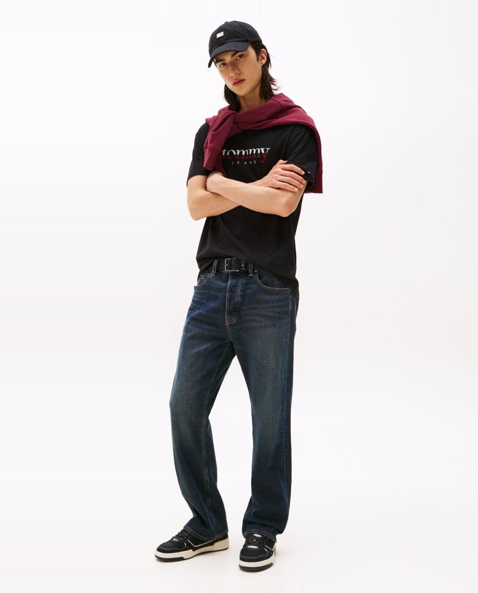 T-shirt de Homem TJM Reg DNA Tee Preto-5