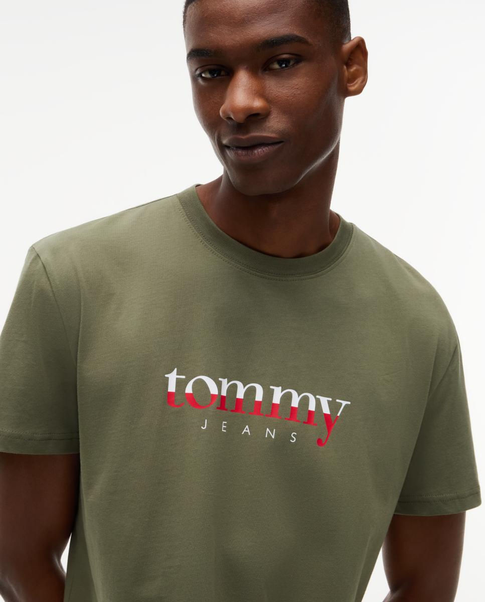 T-shirt de Homem TJM Reg DNA Tee Verde-militar-3