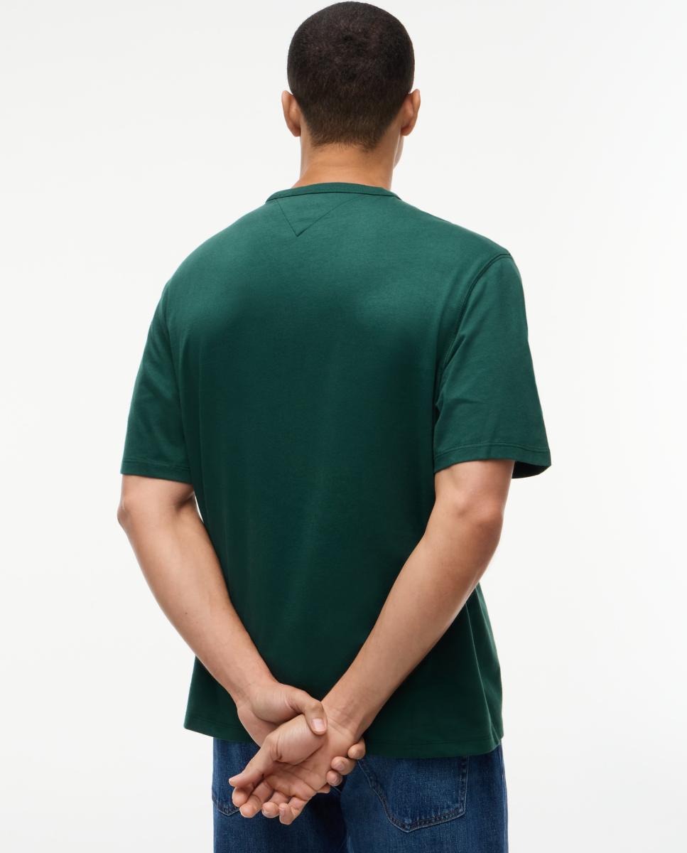 T-shirt TJM 90s New Classic SS Tee Verde-escuro-3
