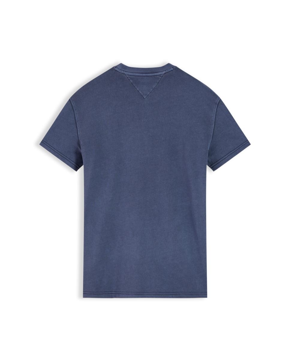 T-shirt Regular Crest Arch com Logótipo à Frente. Azul-marinho-5