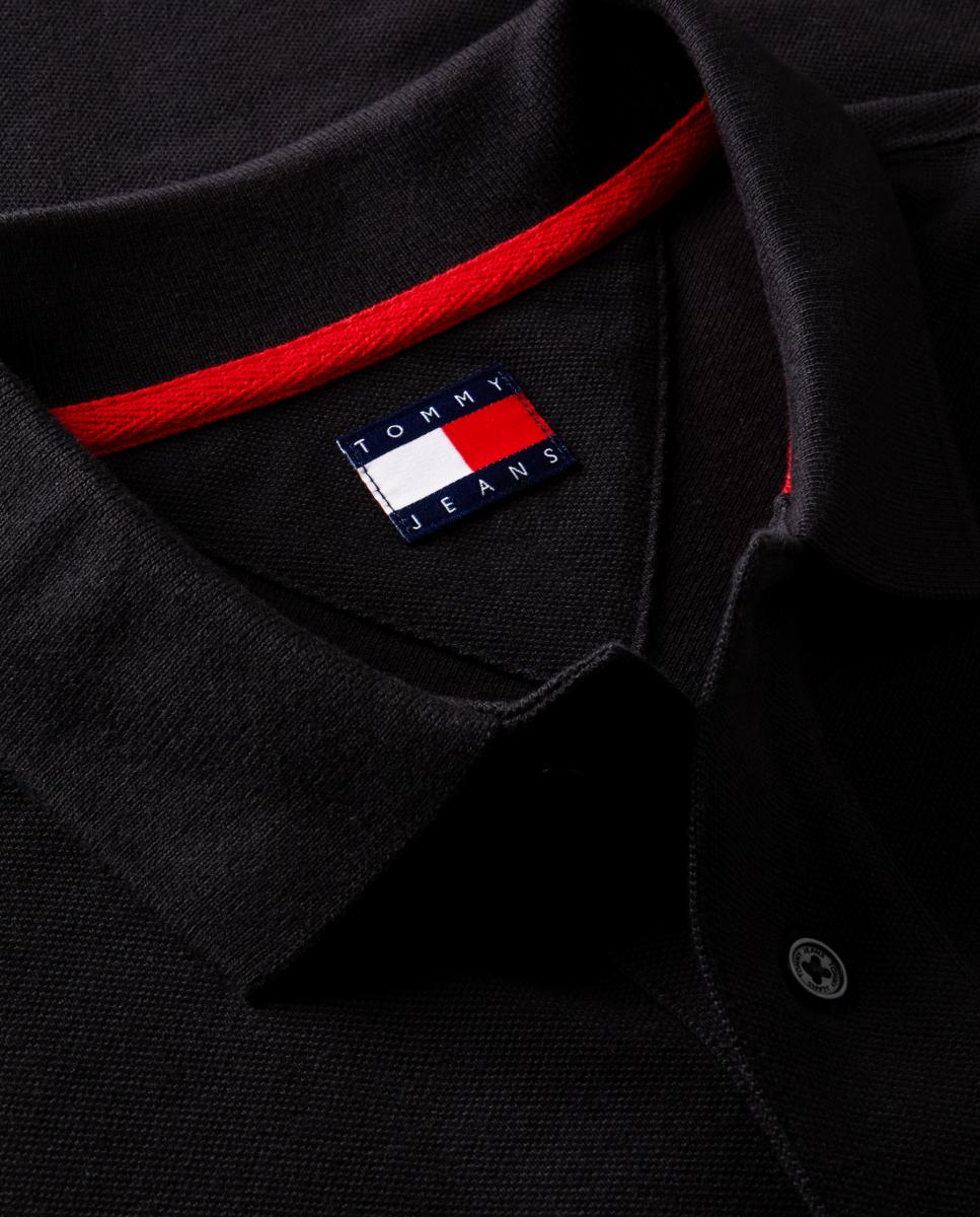 Polo de Manga Comprida TJM Reg Ess Polo LS Preto-5