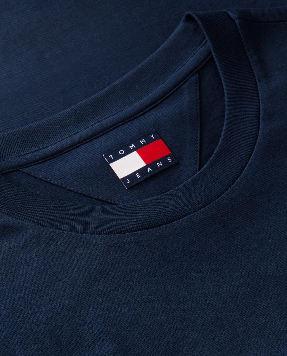 T-shirt de Corte Regular DNA com Grafismo no Peito e nas Costas. Azul-marinho-5
