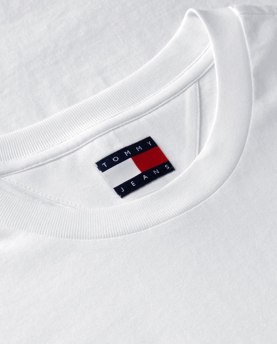 T-shirt de Corte Regular DNA com Grafismo no Peito e nas Costas. Branco-5