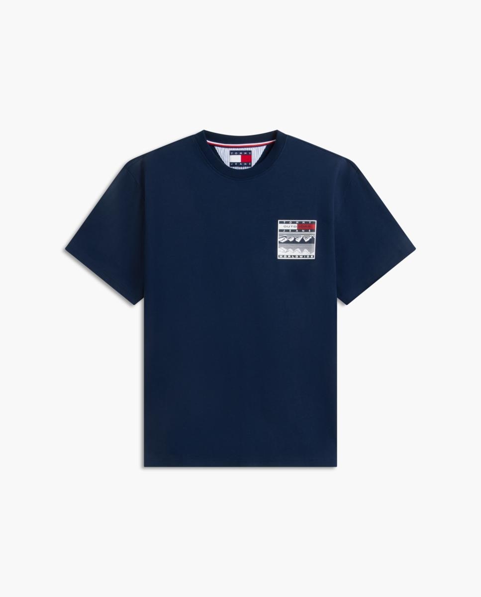T-shirt de Manga Curta RLX Outdoors Azul-marinho-4