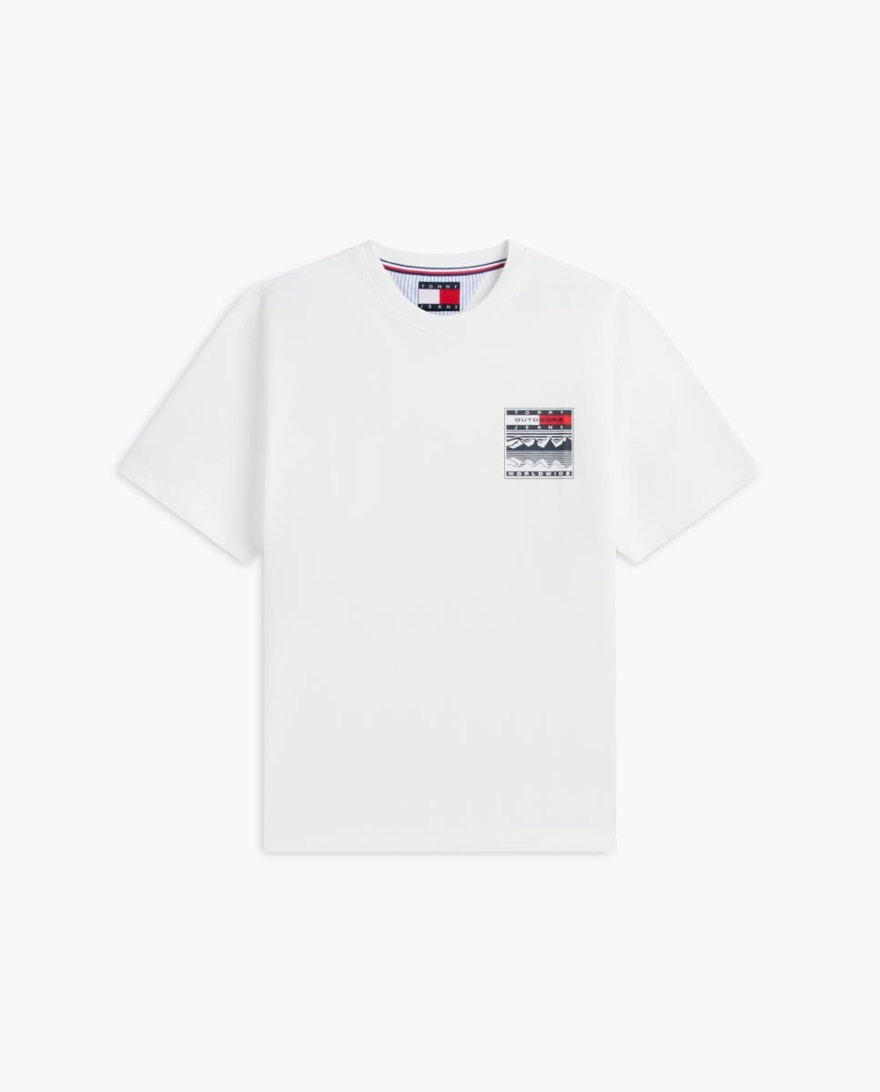 T-shirt de Manga Curta RLX Outdoors Branco-4