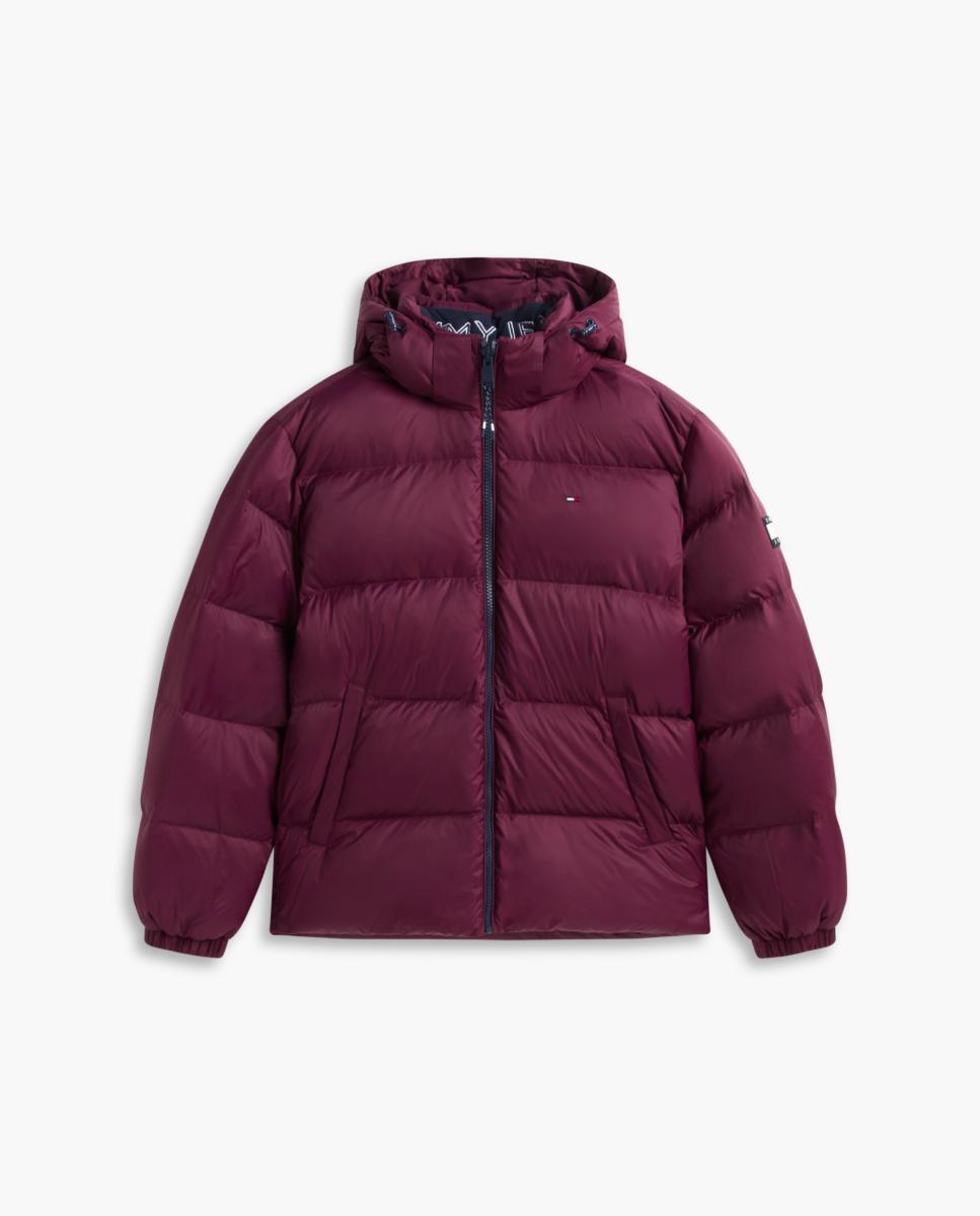 Casaco Acolchoado TJM Essential Down Jacket Ext Bordeaux-5