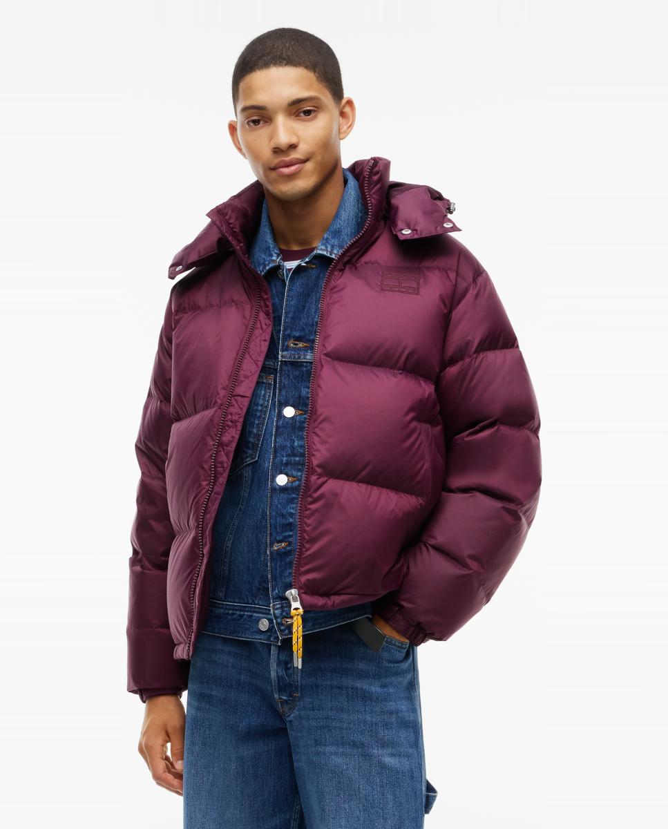 Casaco Acolchoado TJM Alaska Down Puffer Ext Bordeaux-1