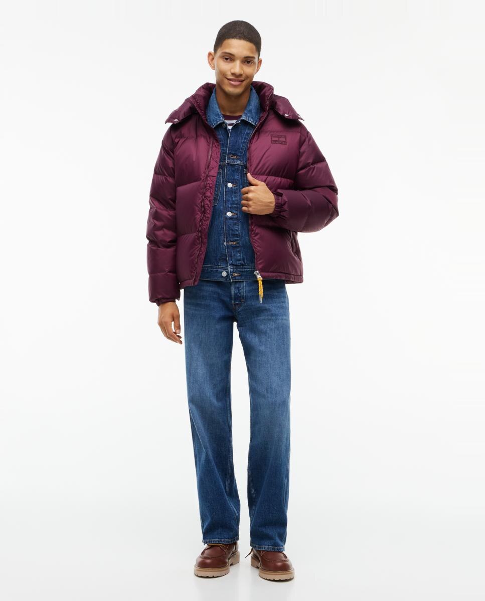 Casaco Acolchoado TJM Alaska Down Puffer Ext Bordeaux-7