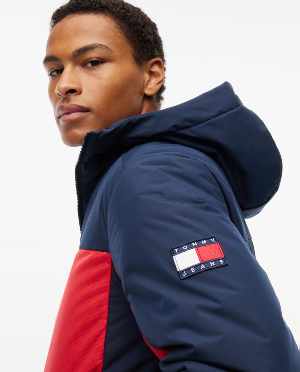 Casaco Acolchoado TJM Padded Poly Jacket Ext Azul-marinho-3