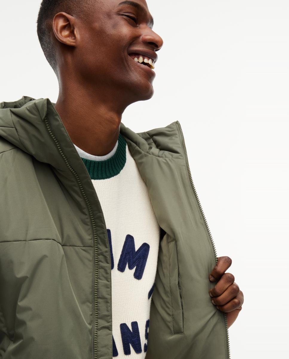 Casaco Acolchoado TJM Padded Poly Jacket Ext Verde-militar-3