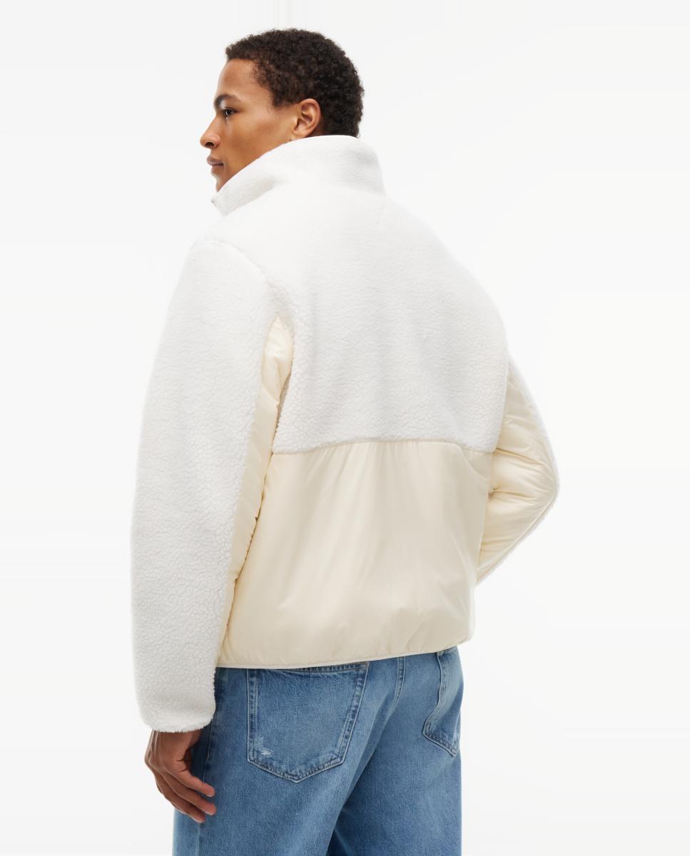 Chaqueta TJM Essential Mix Teddy de Tommy Jeans - Crema Crema-2