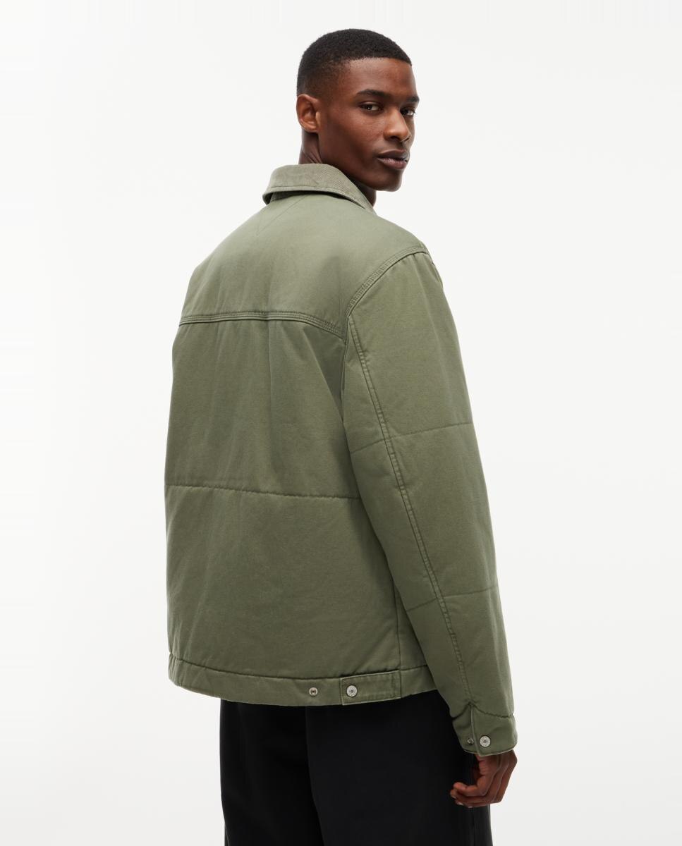 Casaco Acolchoado TJM Quilted Cotton Verde-militar-2