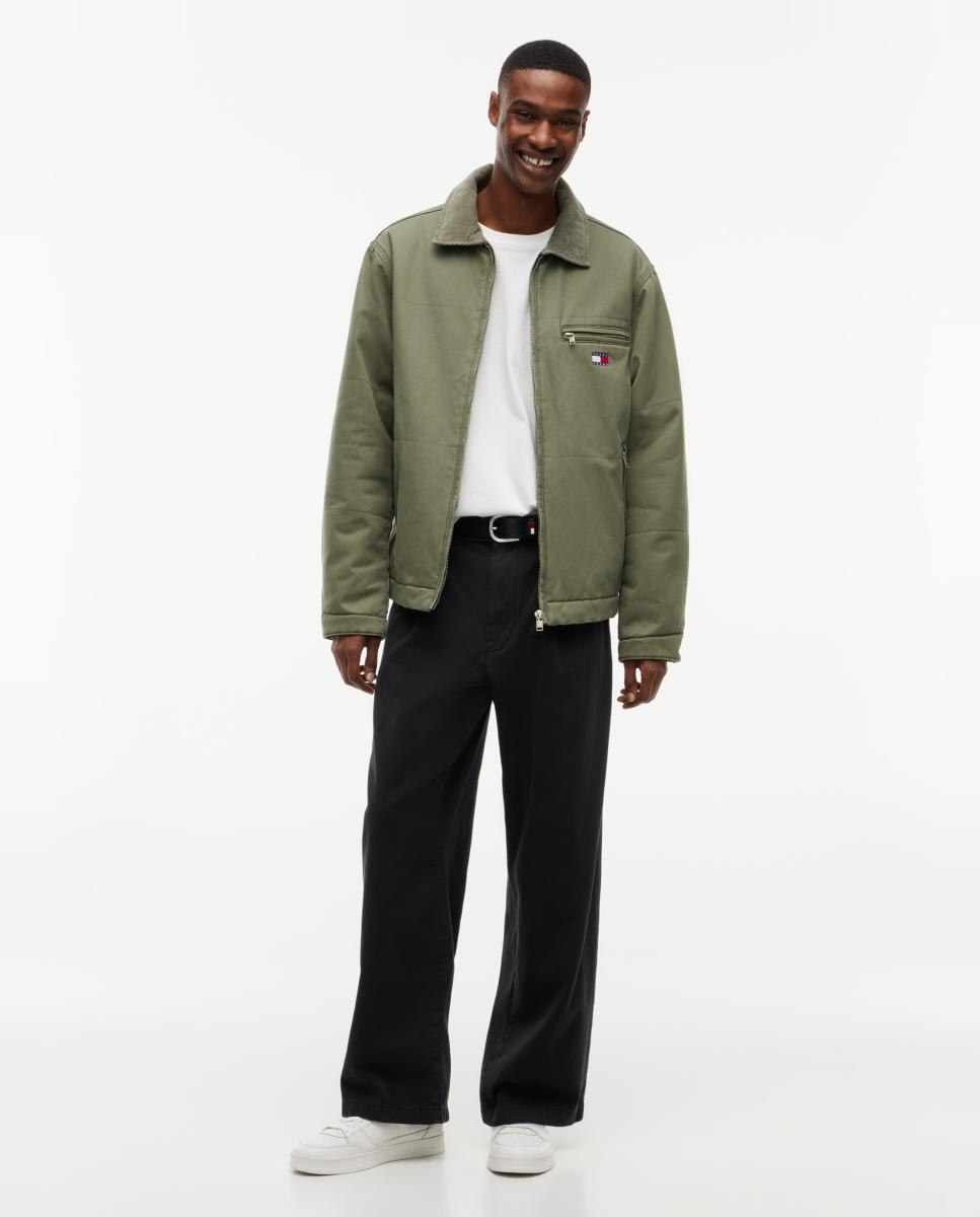 Casaco Acolchoado TJM Quilted Cotton Verde-militar-6