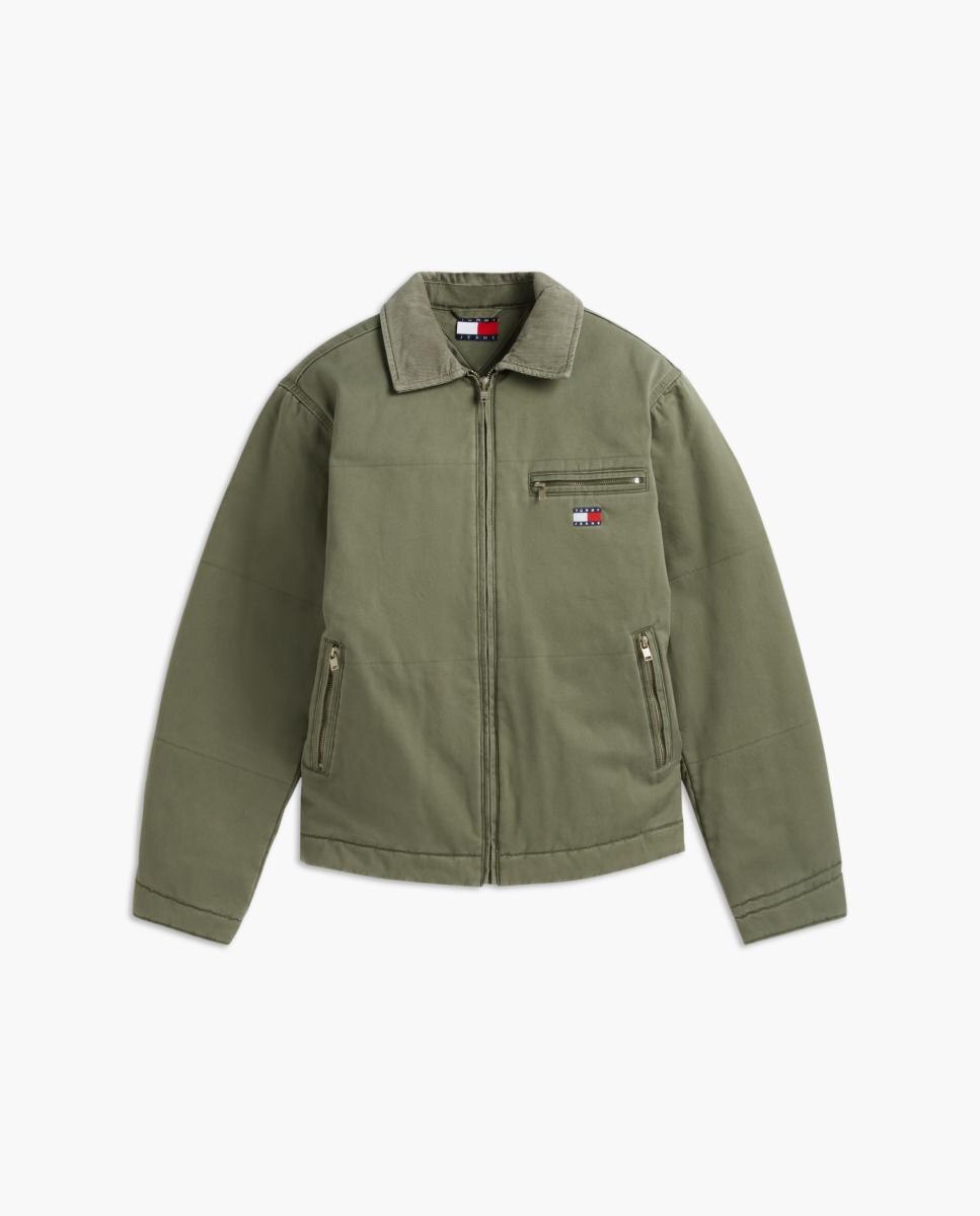 Casaco Acolchoado TJM Quilted Cotton Verde-militar-4