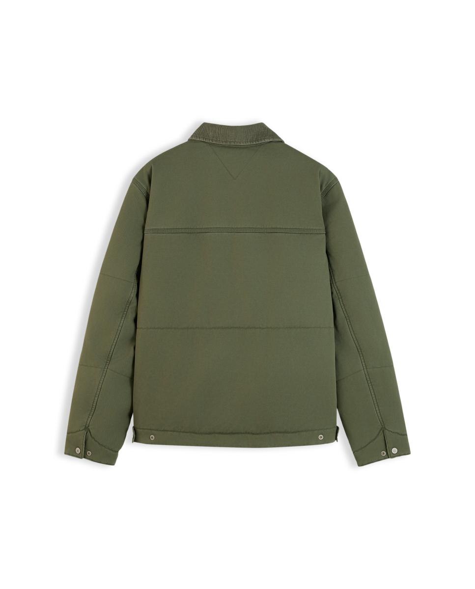 Casaco Acolchoado TJM Quilted Cotton Verde-militar-5