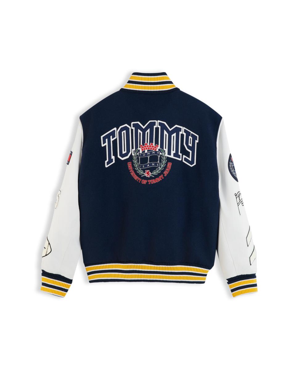 Casaco Varsity TJM Letterman Wool Varsity Azul-marinho-6