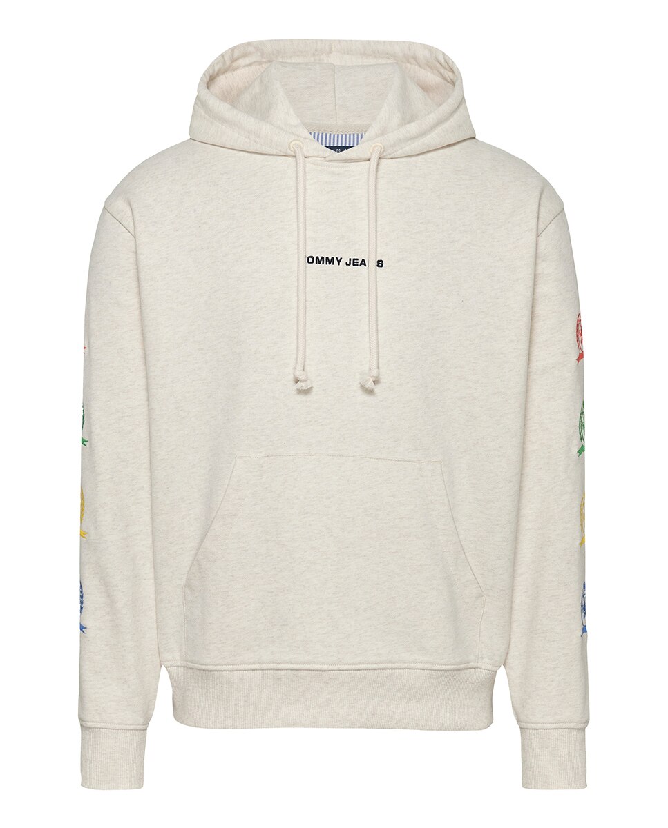 Sweatshirt Relaxed Fit com Capuz Cinzento-claro-4