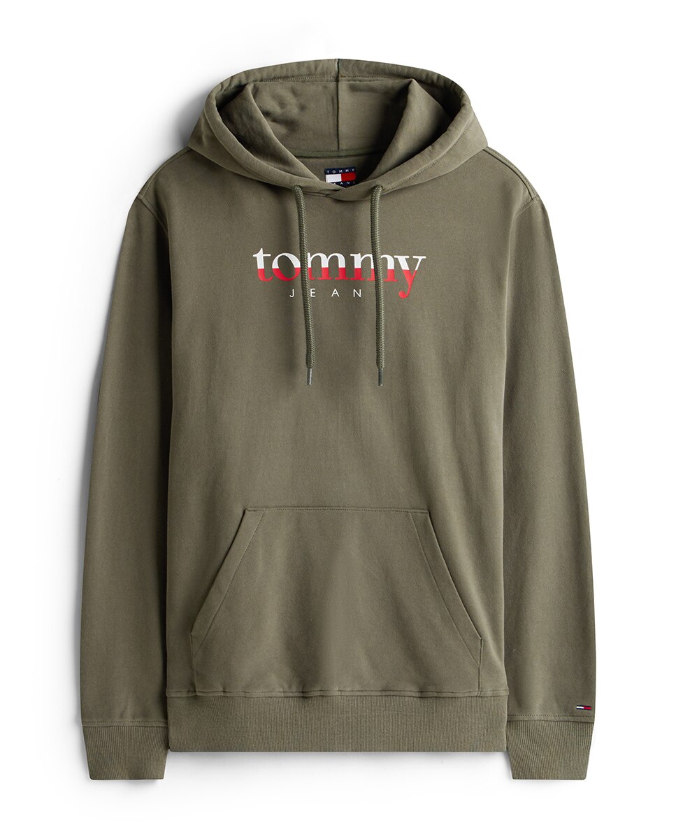 Sweatshirt Regular Fit com Capuz Verde-escuro-4