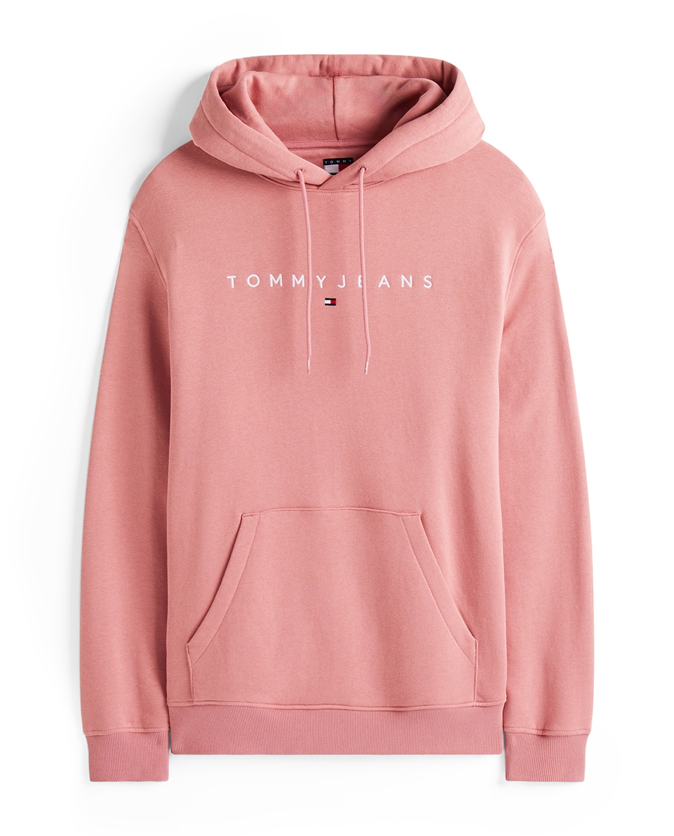 Sweatshirt Regular Fit com Capuz Rosa-3