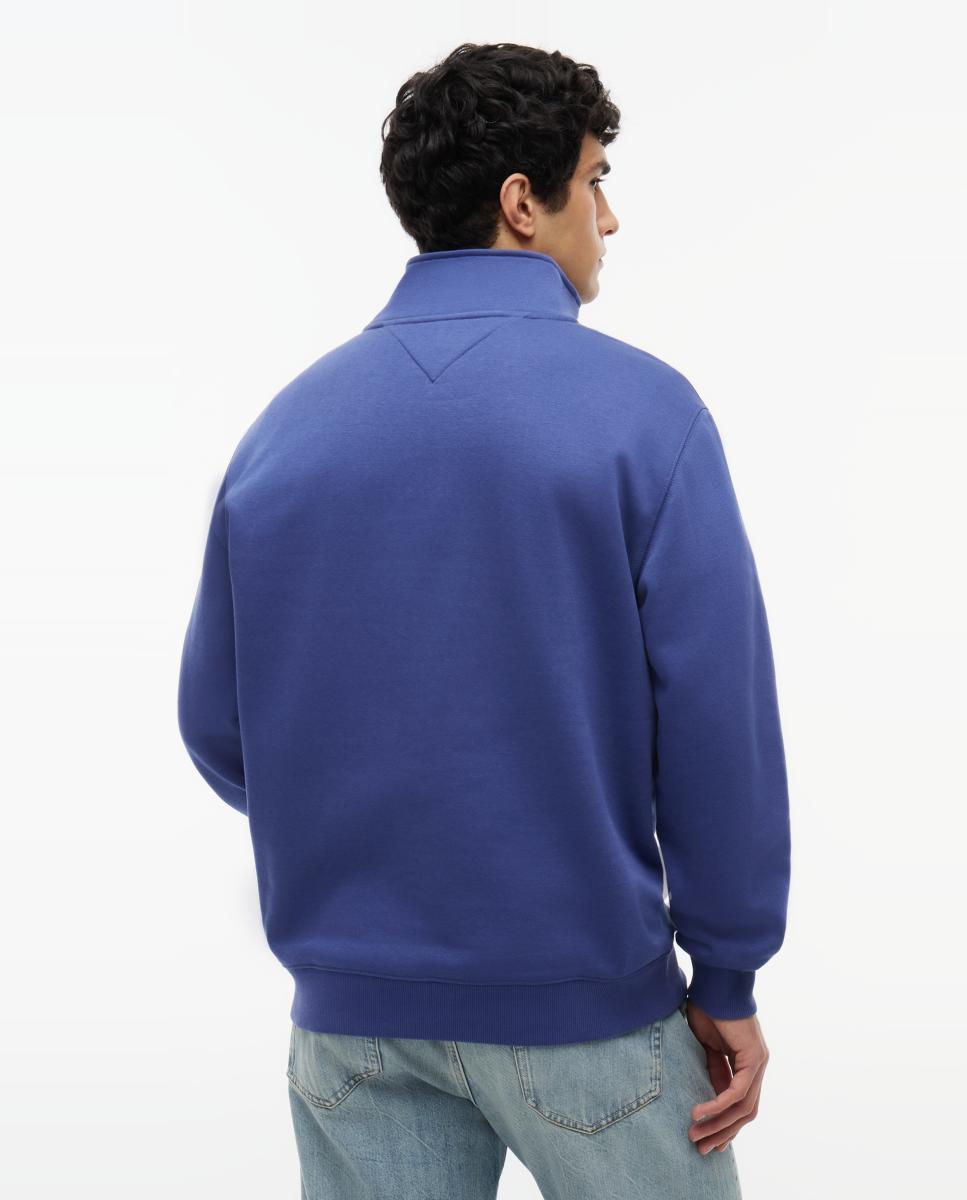 Sudadera de hombre con cierre de cremallera 1/4 - Tommy Jeans - Azul Azul-2