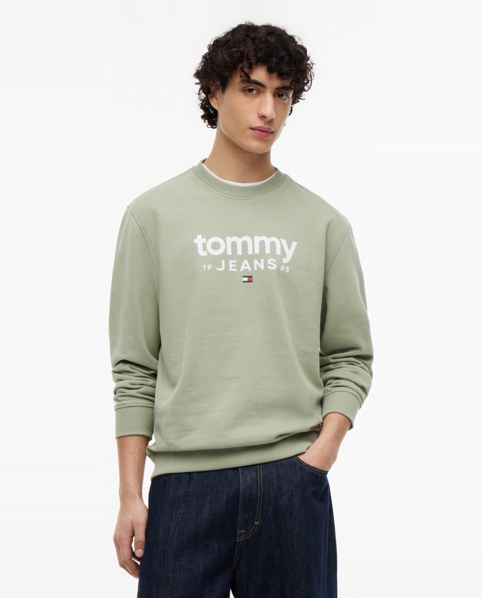 Imagem 0 de Sweatshirt de Decote Redondo com Corte Regular e Logótipo Estampado no Peito