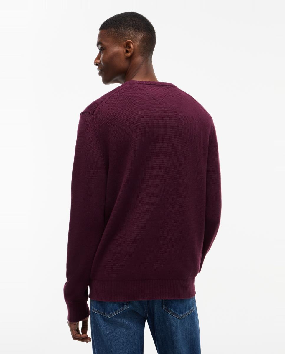 T-shirt TJM Slim Ess Sweater Ext Bordeaux-2