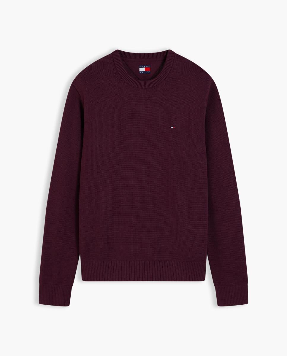 T-shirt TJM Slim Ess Sweater Ext Bordeaux-4